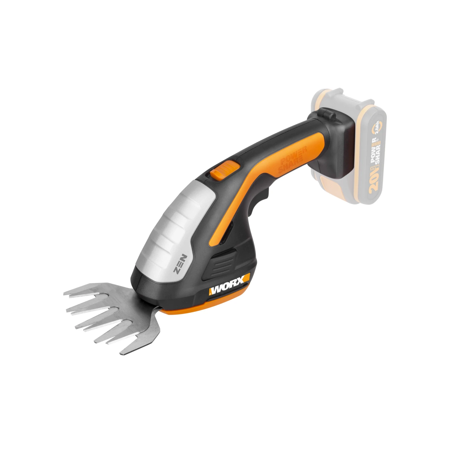 Worx Akku-Gras- Und Strauchschere 'WG801E.9' 20 V – Bild 5