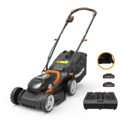 Worx Akku-RasenmĂ€her 'WG779E' 40 V Mit 2 Akkus, Bis 450 MÂČ